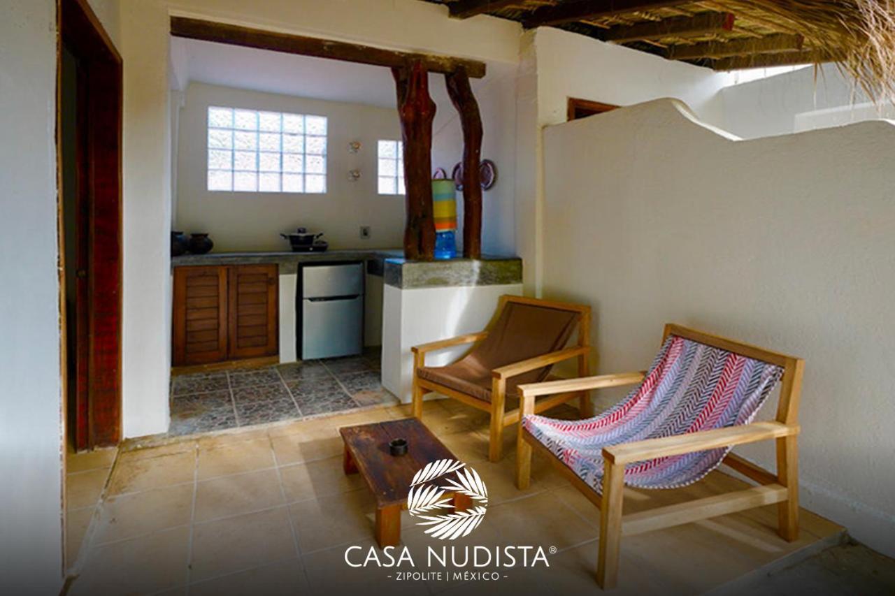 Casa Nudista - Lgbt Hotel Zipolite Exterior photo